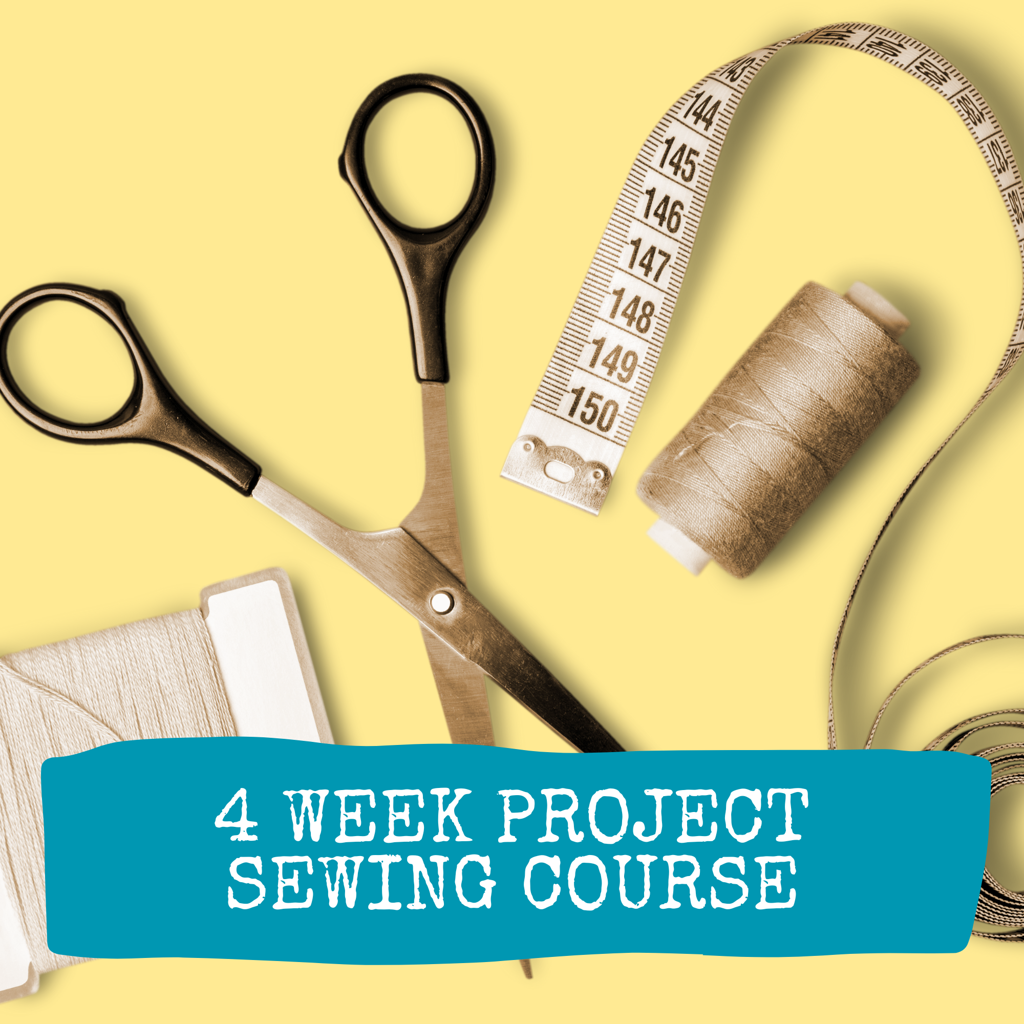 4 week project sewing course